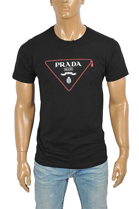 prada männer t shirt|prada men's t shirts clearance.